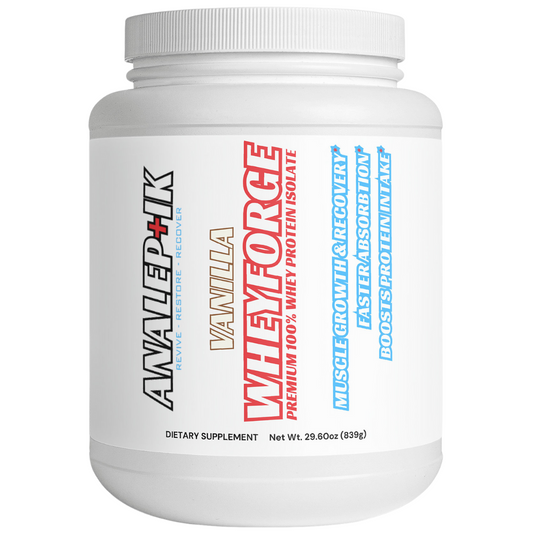WHEYFORGE Premium 100% Whey Protein Isolate (Vanilla)