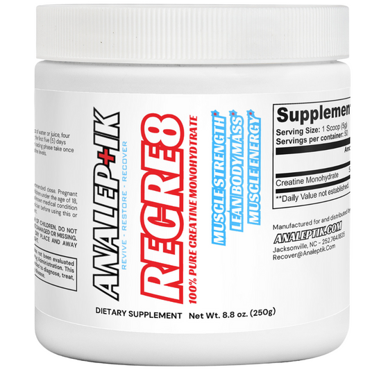 RECRE8 100% Pure Creatine Monohydrate